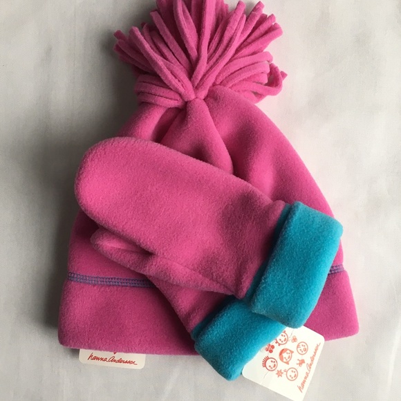 NWT $18 Hanna Andersson Pink Flower 100/% Cotton Cap